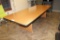 4' x 10' laminate top conference room table - 2 piece unit