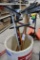 Barrel with contents - squeegees