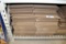 Stack of 16x16x45 flat cardboard boxes
