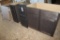 All to go - set of matched stain cabinets - 36w36tx24d - 15w36t12d - 12w36t