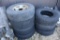 All to go - 6 rims with tires - R18 265 range