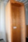 Pair to go - 2' x 8' tall oak book cases - no shelves