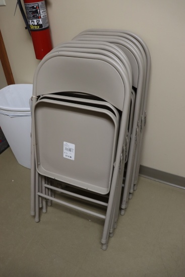 Times 8 - metal folding chairs