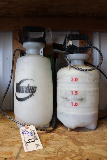 All to go - 4 Round Up sprayers