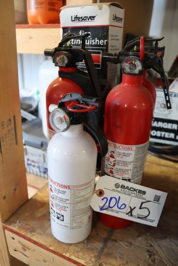 Times 5 - Fire Extinguishers