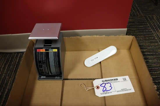 Postage Scale and digital thermometer