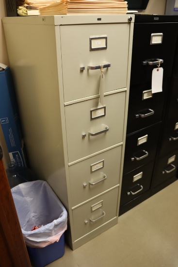 Times 2 - Hon 4 drawer file cabinets (1 of these is legal size)