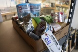 Box to go - various rolls of tape