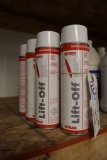 Times 7 - cans of Ankem liftoff baseboard stripper