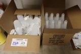 All to go - new spray bottles - some with lids - some without