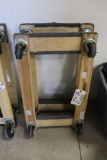 Times 2 - wood framed 4 wheel dolly's