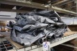 Times 2 - blue and gray tarps