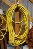 Yellow 50' heavy duty extension cord