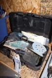 Bosch palm sander with some sand paper