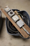 Box to go - heavy duty cords with plugs