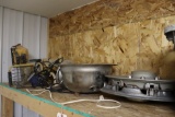 All to go - Misc in corner of shelf - lights and more