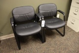 Times 2 - leather style office chairs - nice