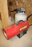 SunRite 30,000 btu LP heater with tank