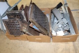 All to go - 3 boxes with old grates and brackets