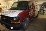 2013 Chevrolet Express 2500 Cargo Van - 1GCWGFFA0D1144463 - 208,537 miles -