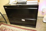 Hon 2 drawer lateral file cabinet