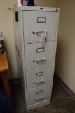 Hirsh 4 drawer file cabinet