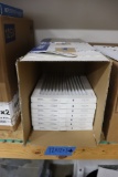 All to go - 1 1/2 case of 9x12x1 filters