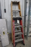 Times 2 - Keller 4' and 6' fiberglass ladders