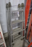 16' Folding Versa Ladder - aluminum
