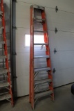 Keller 8' fiberglass ladder