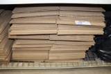 Stack of 16x16x45 flat cardboard boxes