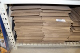 Stack of 16x16x45 flat cardboard boxes