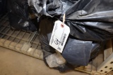 All to go - multiple black bags packed with bubble wrap