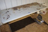 6' poly banquet table - as is