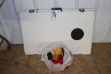 Official Baggo corn hole boards with bags