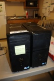 Times 2 - Dell Vostro desktops - wiped hard drives - no power cords
