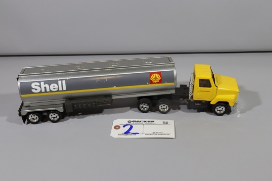 Ertl 20" metal Shell Oil Company gas transport semi