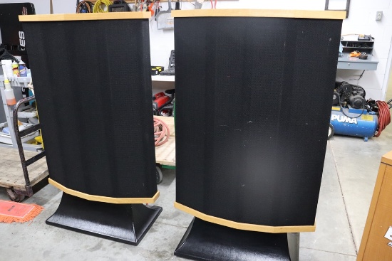 Times 2 - Acoustat Model 4 - 36" x 48" electrostatic speakers with MK-121 i
