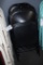 Times 6 - black metal framed folding chairs