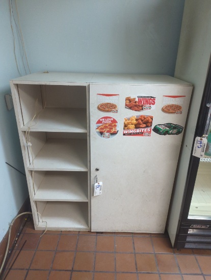 45" wide wood wall cabinet
