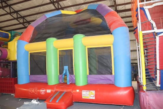 N-Flatables Wacky 20' Dome Bounce model CE-2135 - 18' high x 20' wide x 23'