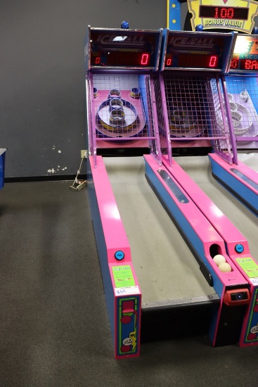 ICE Ball skee ball lane with Intercard card reader - 30" x 10' long - appea