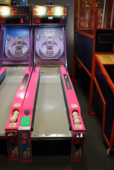 ICE Ball skee ball lane with Intercard card reader - 30" x 10' long - appea