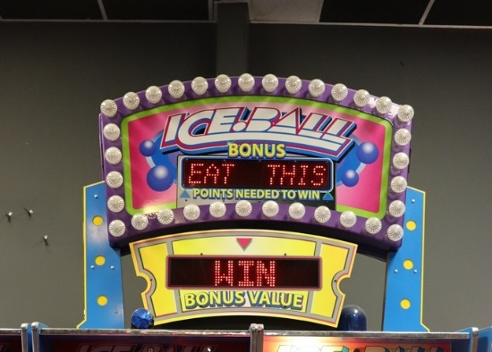 ICE BALL top mount lighted board