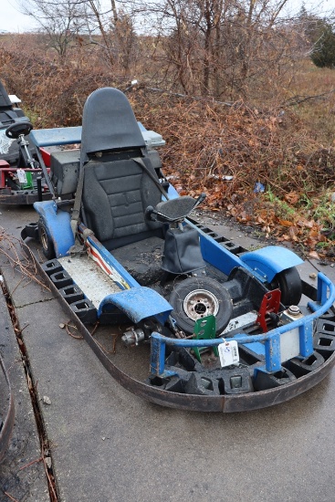 JJ Amusements go cart with Honda engine - located on lower unused track - a