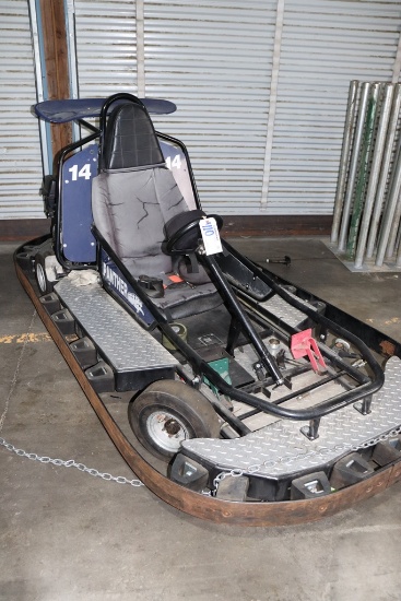 2016 Pacer Racer P2000-P9P go cart with Honda 9HP engine - front wheel is r