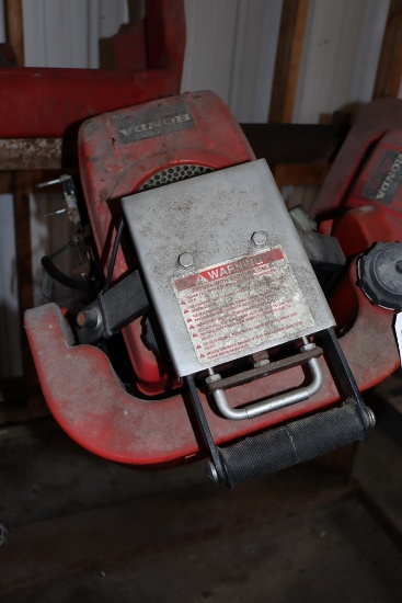 Foster Prop Jet 4.0 Honda GXV120 boat motor - missing prop - unknown workin