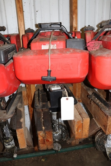 Foster Prop Jet 4.0 Honda GXV120 boat motor - unknown working condition - b