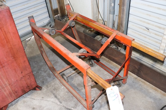 Portable barrel dolly