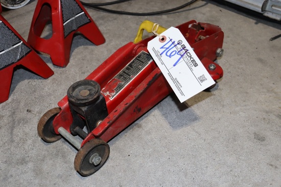 Small floor jack - no handle